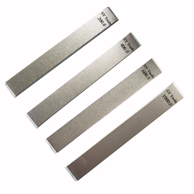 Zestaw diamentowych kamieni ostrzących Podstawa ze stopu aluminium Ostrzałka o stałym kącie do wymiennego kamienia ostrzącego 160x20x6mm