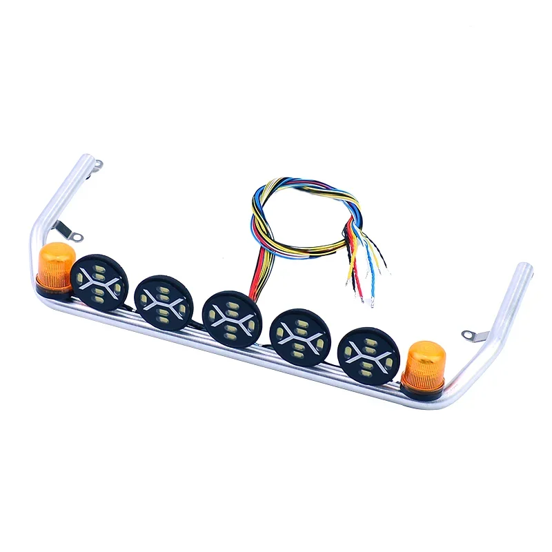1:14 scala LED simulazione luci del tetto lampada rotante per Tamiya RC camion SCANIA 770S R620 Volvo FH16 BENZ Actros MAN TGX auto