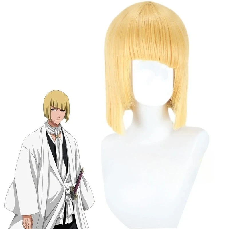 อะนิเมะฮิเดอากิ อันโนะตัวละครคอสเพลย์วิกผมฮาโลวีนคริสต์มาสผู้ชายผู้หญิงเส้นใยสังเคราะห์วิกผมผู้ใหญ่