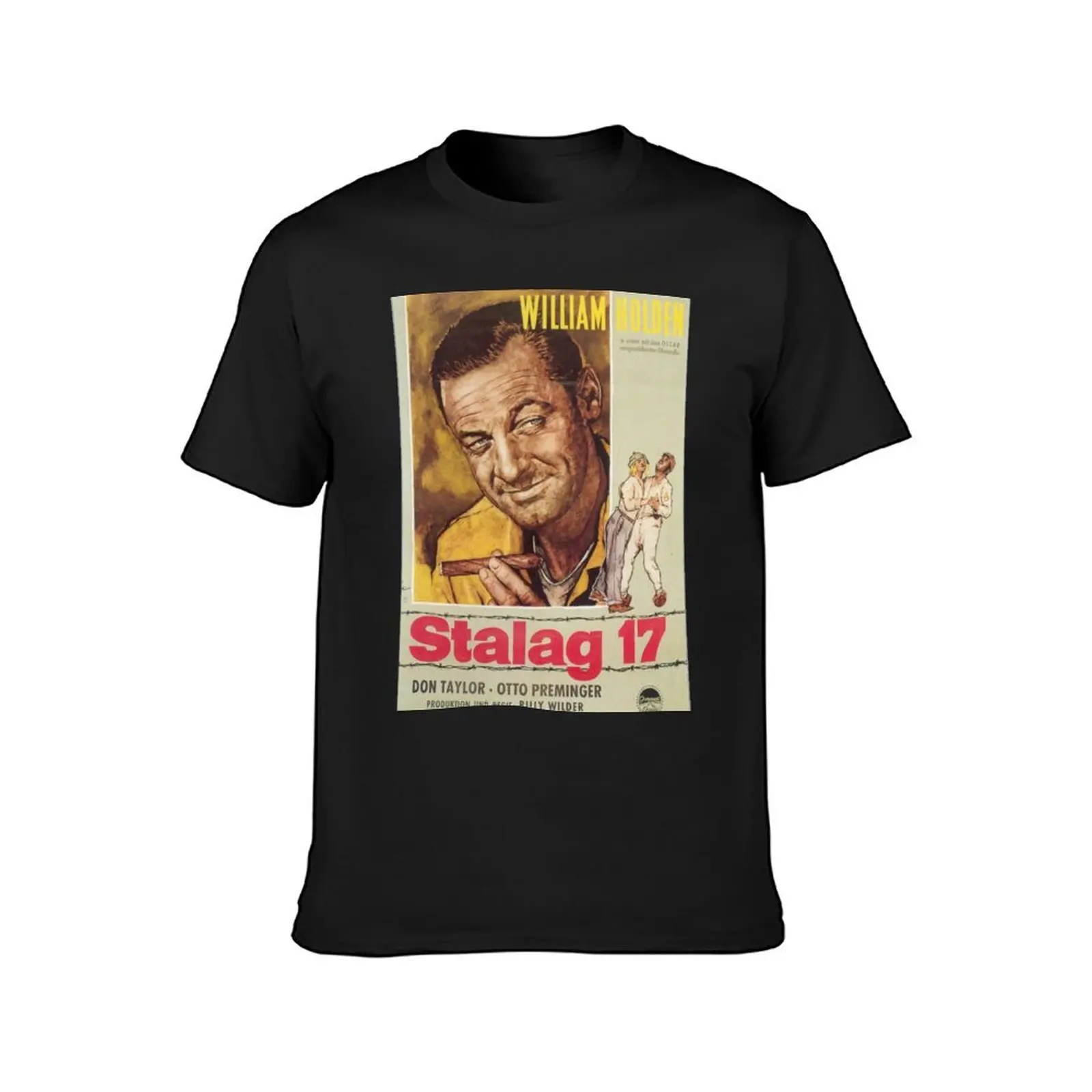 Stalag 17 Billy Wilder T-Shirt blanks quick-drying mens clothing