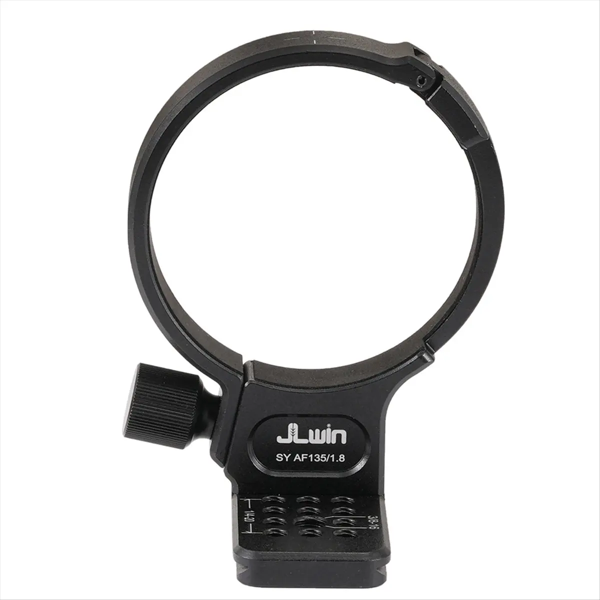 M05K JLwin Tripod Collar Mount Ring 84mm for Samyang AF135 F1.8 Lens with Quick-Release Plate for Acra-Swiss Tripod