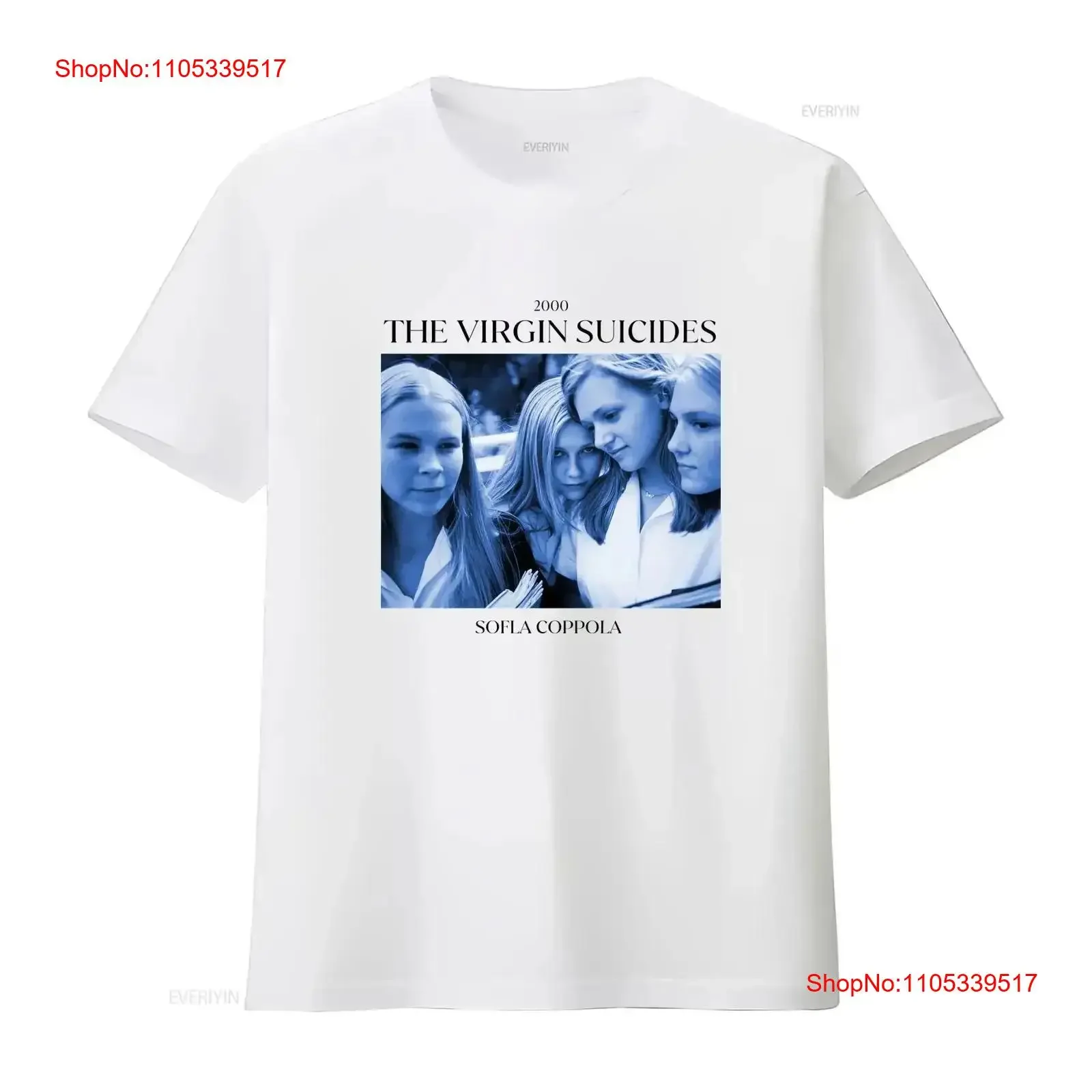 The virgin suicides book film sofia coppola director inspired T shirt TE4517 vintage Washed Soft fashion vintage Washed