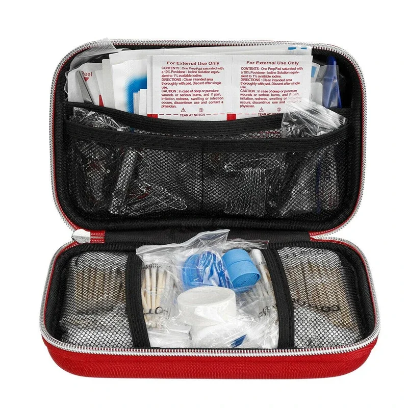 Trousse de premiers soins en plein air étanche, trousse d'hypothèque ou familiale, survie d'urgence, traitement médical, voyage, camping, randonnée, 430 pièces