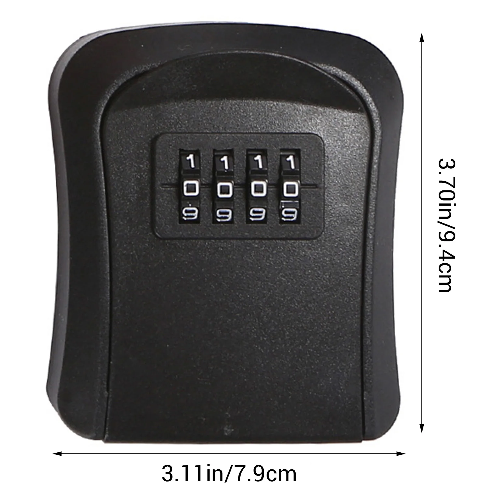 Wall-mounted Key Lock Box, Adequado para Imóveis, Apartamento Realtors, Caixa De Armazenamento