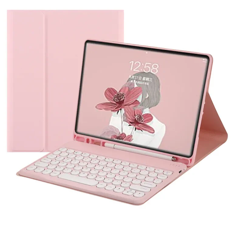 Keyboard Case For Samsung Galaxy Tab A11 8.7 inch 2025 SM-X133 SM-X135 Magnetic Keyboard Cover For Samsung Tab A11 8.7 Case