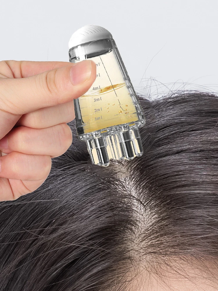 Mini applicateur Portable pour cuir chevelu, peigne liquide, médecine de Massage des racines des cheveux, peigne pour la croissance des cheveux, sérum, huile nourrissante