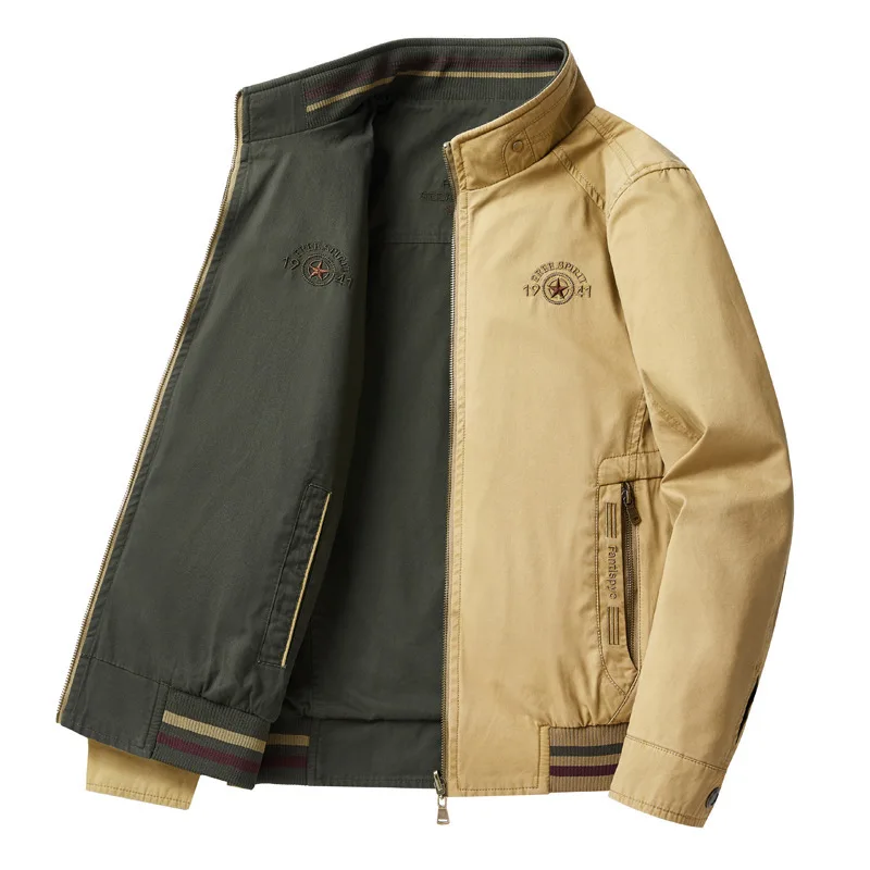 Luxury Brand Tactical Clothing Casual Jackets New Bomber Jacket Windbreaker Outdoor Sports Heating Coat Golf Wear Big Size Coats