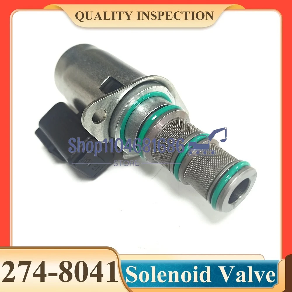 

274-8041 2748041 Solenoid Valve 12V For Loader 420E 428E 430E 420F 450F 901C 902 Machinery Parts
