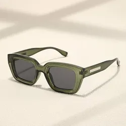 2023 New Retro Square Europe And America Cross-border Men and Women Fashion Ins Wear Sunglasses