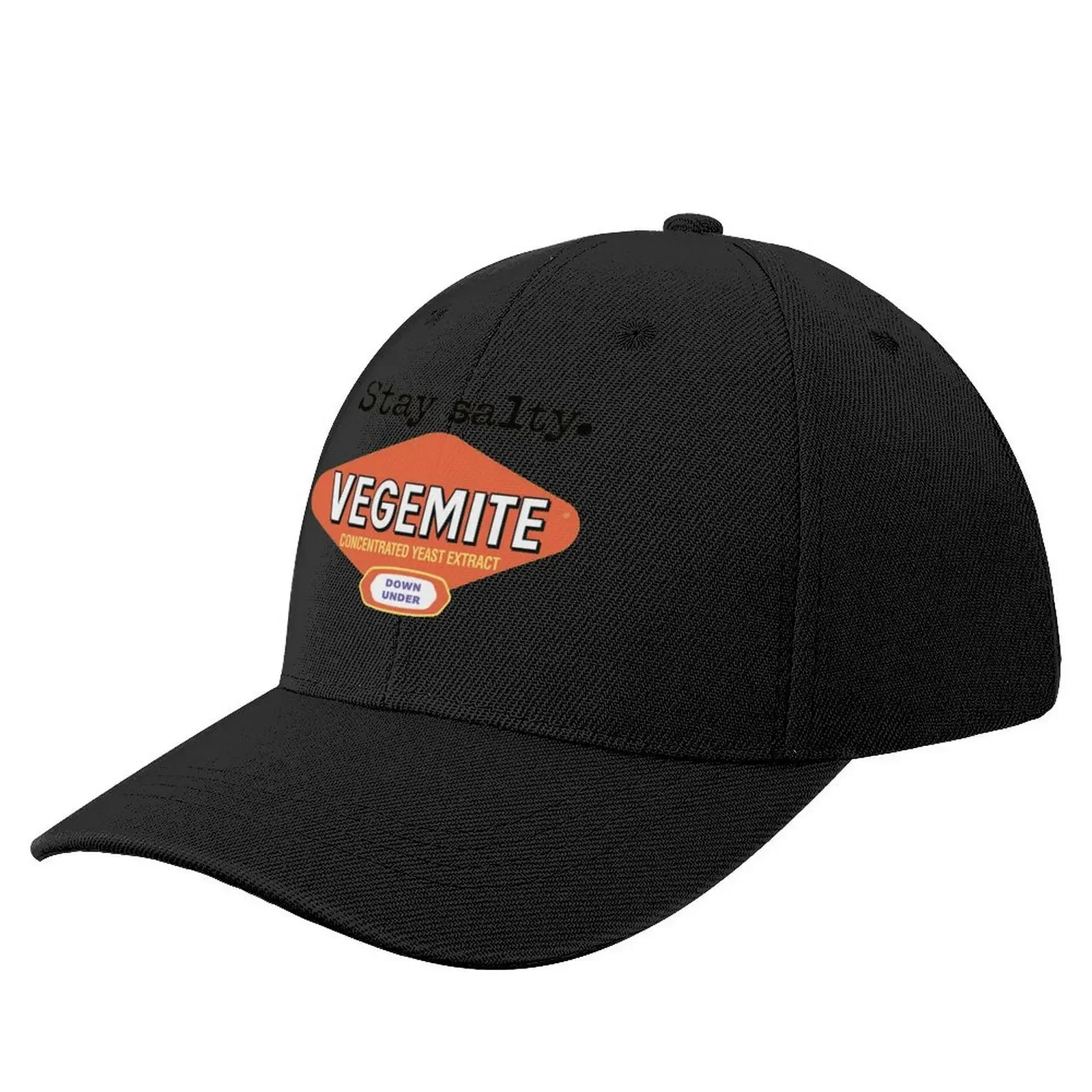 

Stay Salty Vegemite Baseball Cap Gentleman Hat birthday Mens Hats Women's