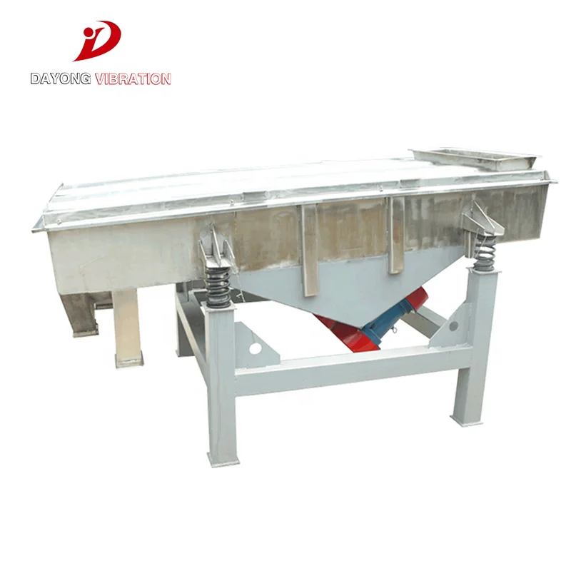 Сито/сепаратор линейной вибрации с вибрационным двигателем ITALVIBRAS