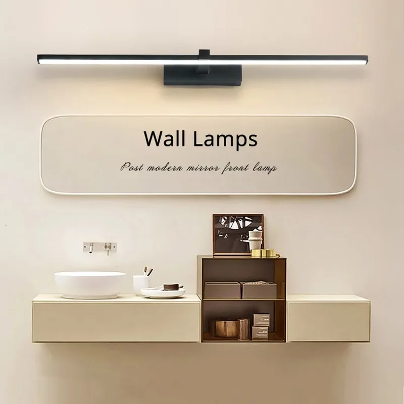 Long Strip LED Wall Lamp Bathroom Mirror Headlight Modern mirror front/cabinet light Dressing Table makeup Corridor Aisle Lights