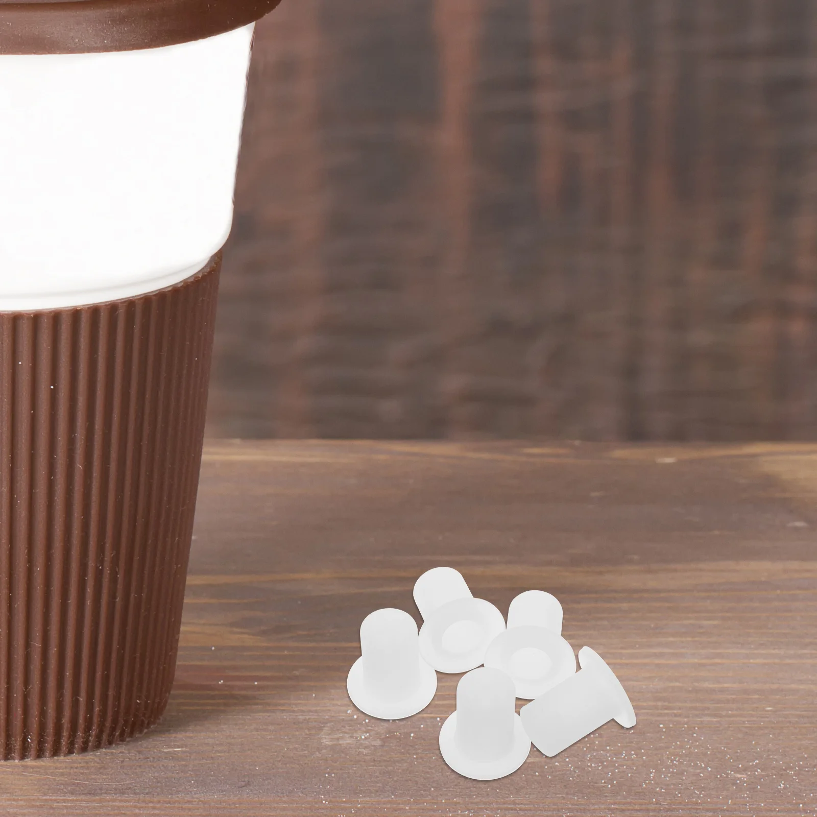

5Pcs Silicone Sealing Rings Insulated Cups Leakproof Durable Easy Install Hot Cold Drinks Thermal Mug Seal Plug