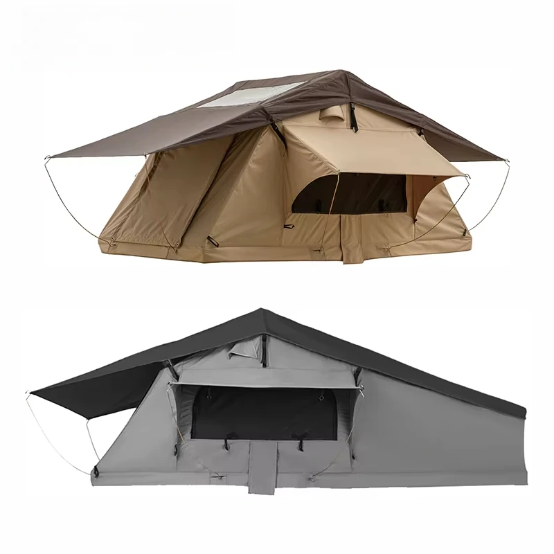 Hot Sale Soft Shell Roof Top Tent with Annex 4x4 Car Roof Tent Total Waterproof Sample Customization