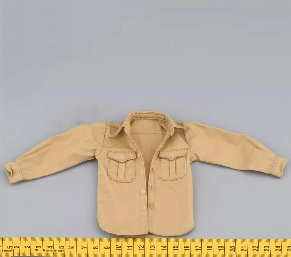 1/6 DID D80172 Man Who Serie Soldato Militare Colore Sabbia Uniforme Top Pantalone con Medaglie Berretto da Barca Cravatta Accessori Per 12"