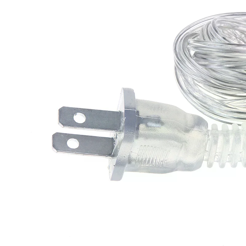 3M/5M EU US Plug Extender Wire Light String Extension Cable Standard Power Extension Cord For Christmas LED String Light