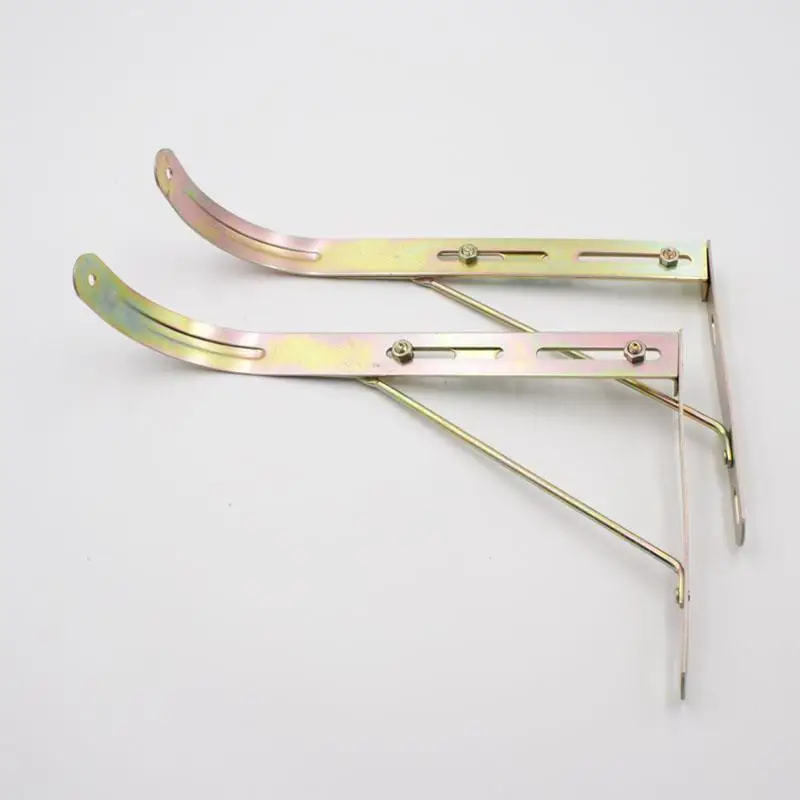 Kitchen stainless steel sink bracket wash basin fixed tripod x2pcs