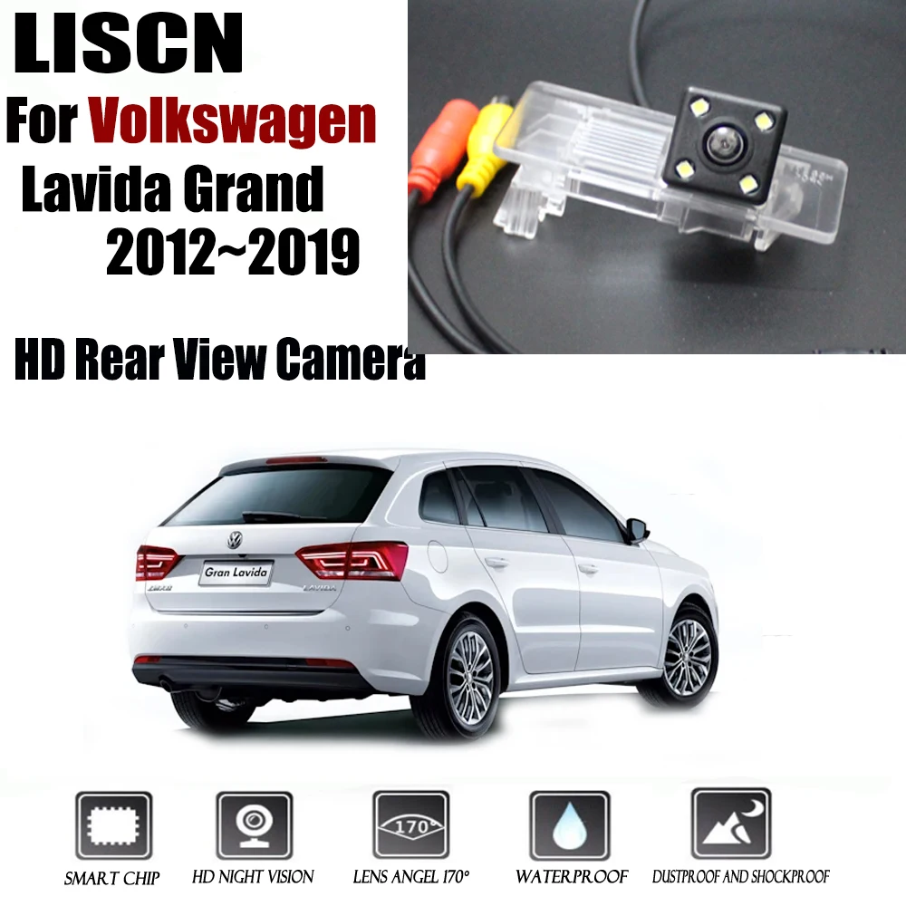 Rear view Camera For Volkswagen Lavida/Grand 2012~2019 CCD/HD night vision Backup Reversing Camera/License Plat Camera