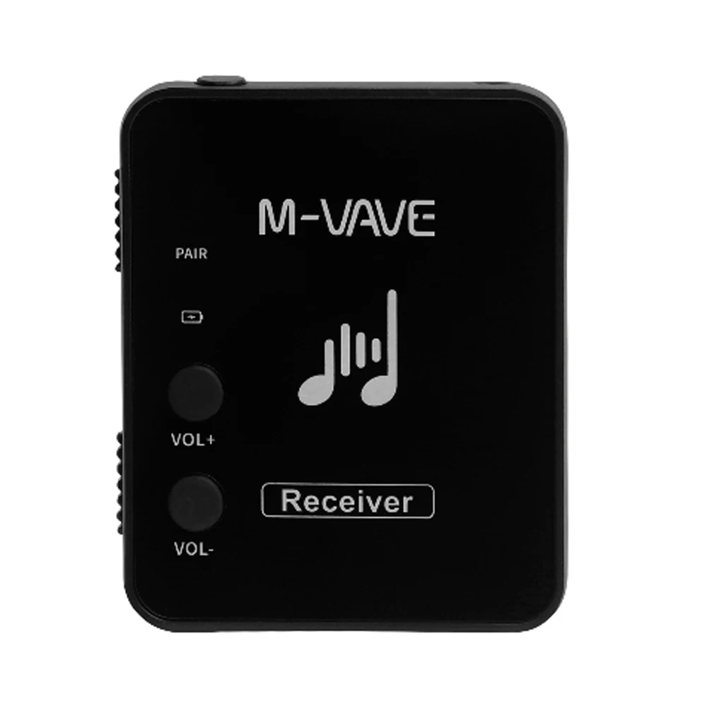 M-VAWE WP-9 Draadloze oortelefoonmonitor 2.4G oplaadbare zenderontvanger met volumeondersteuning Stereo Mono Mute-functie