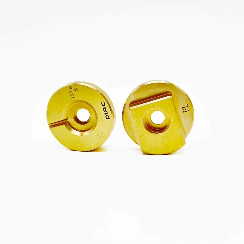 Model symulacyjny samochodu D1RC, mosiężny obciążnik, metalowy wózek kierowniczy 7075, bezproblemowa pozycja dla samochodu RC Crawler 1/10 VP H10, części optyczne.