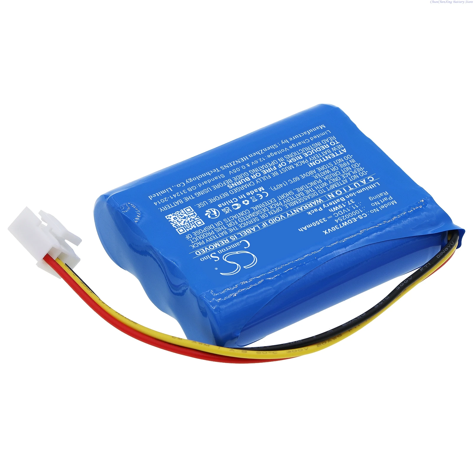 

100% NEW 11.1V 2600mAh/3350mAh Vacuum Battery 10000254 for Ecovacs Winbot W733, TBW60, Winbot 733, W720, W733 + Tool