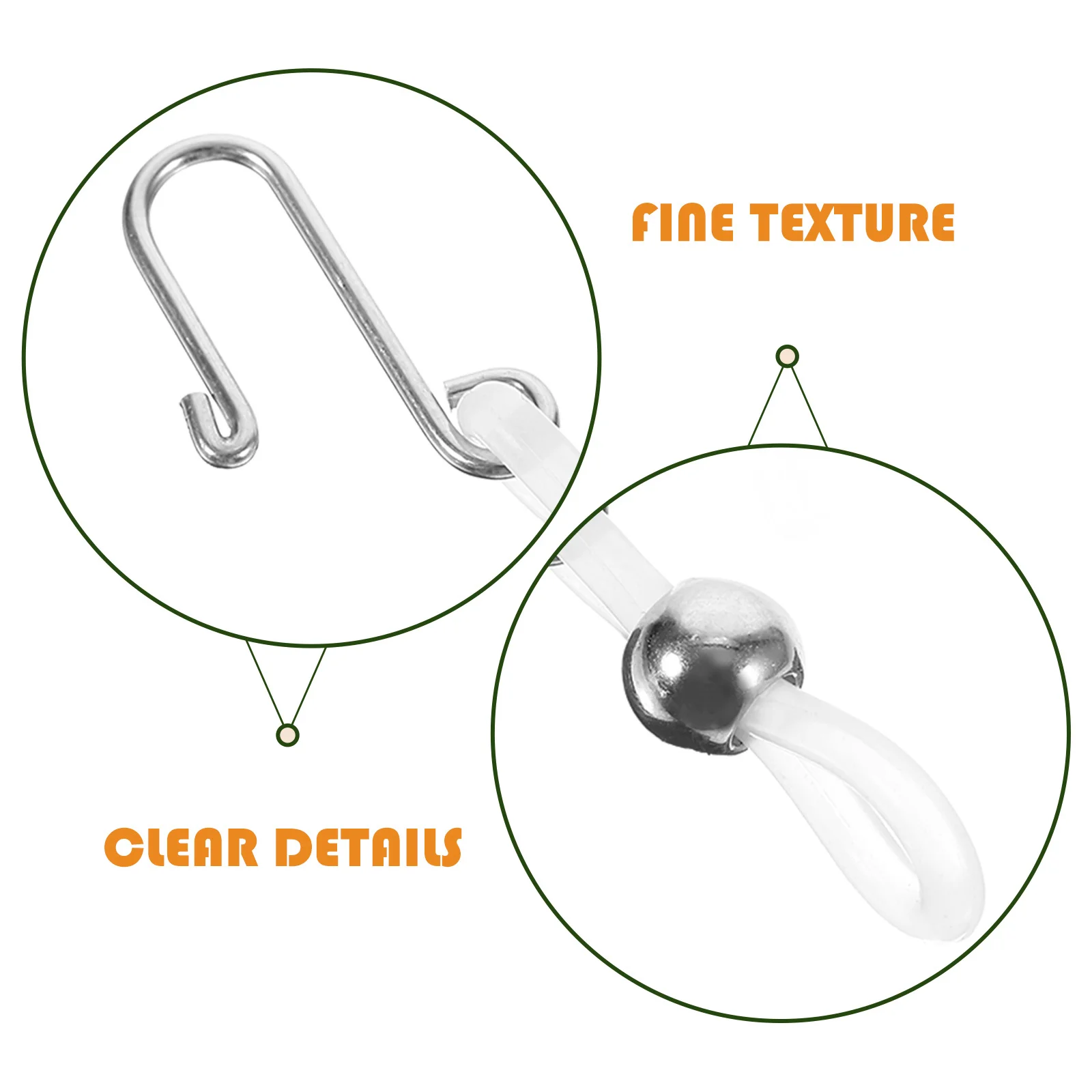 

15Pcs Zipper Locking Clip Prevents Sliding on Denim Pants Zipper Fastener Replacement Accessory Set Clip Hook