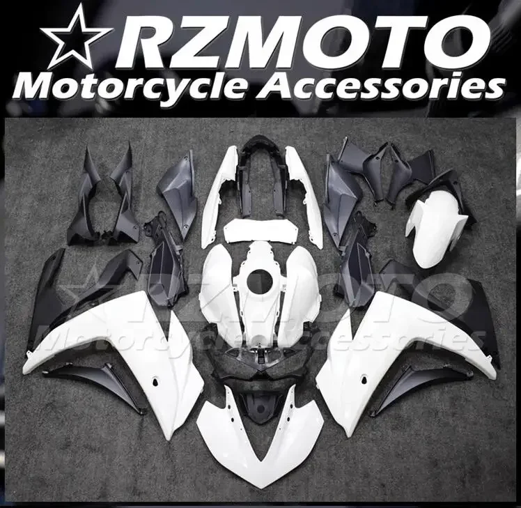 

4Gifts New ABS Fairings Kit Fit For YAMAHA YZF- R3 R25 15 16 17 18 2015 2016 2017 2018 Bodywork Set Custom Black White