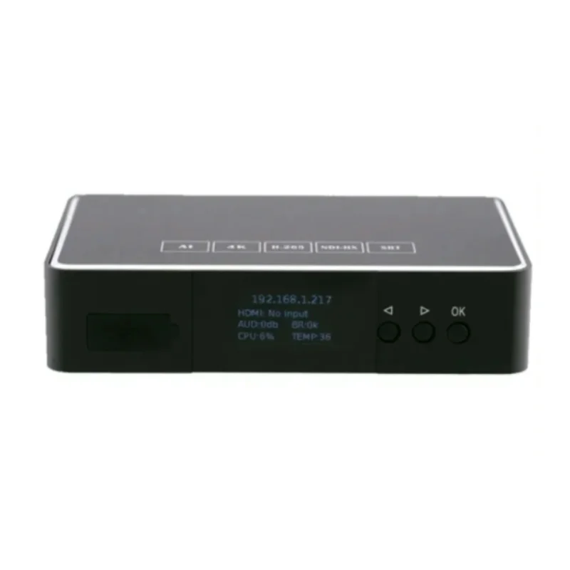 Link Pi ENC1-V3 HDMI Encoder NDI Decoder 4K 1080P SRT RTSP/RTMP/HTTP/HLS H265 8GB EMmc Live Broadcast