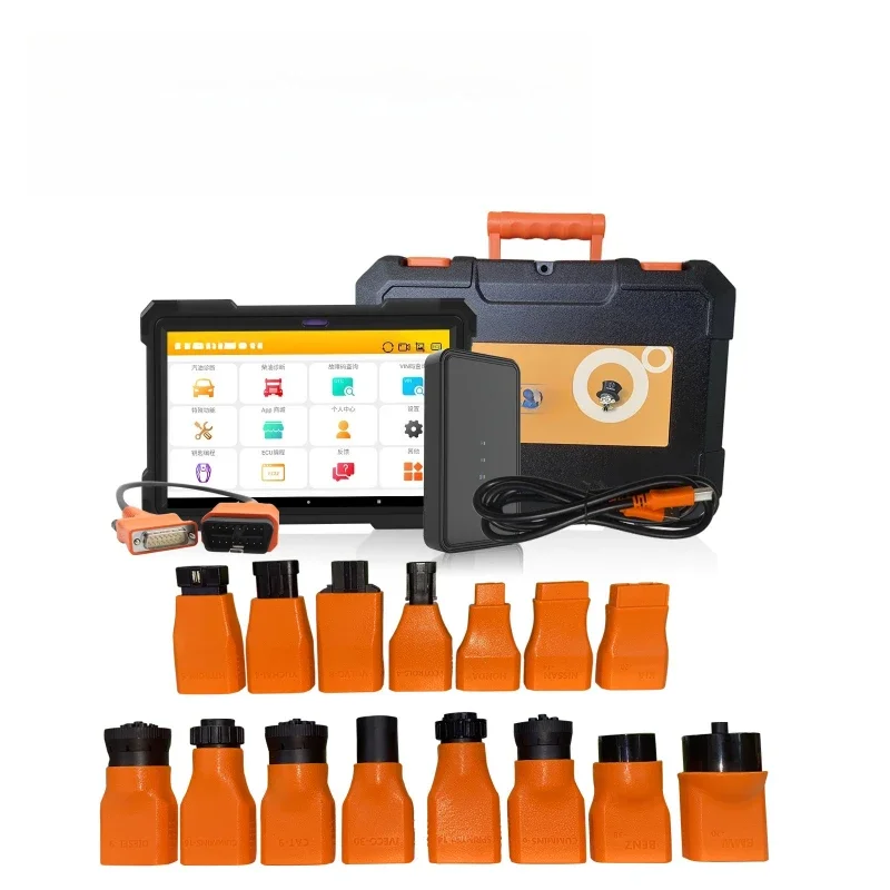 Automobile fault computer detector, diesel and steam integrated diagnostic instrument, vehicle whole system diagnosis
