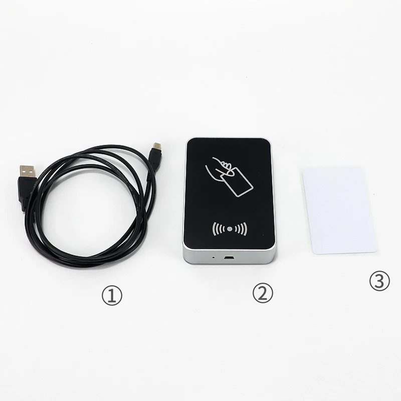 UHF RFID Tags Label Card Desktop Reader Writer USB with Emulate Keyboard Output Free Software