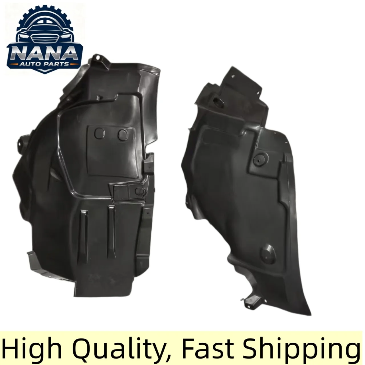 2pc A2386901603 & A2386911800 Front Right Fender Inner Wheel Mud Guard for Mercedes Benz w213 V213 E200L 16 E300 L C238