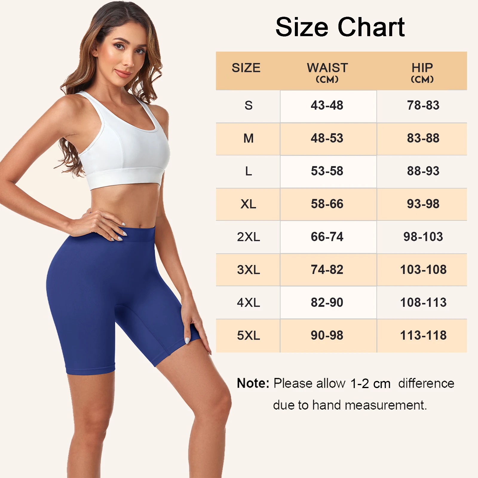 SIMIYA Slip Shorts for Women Under Dress Safety Pants Comfortable Seamless Panties Smooth Boxer Briefs Yoga Bike Cycling Shorts