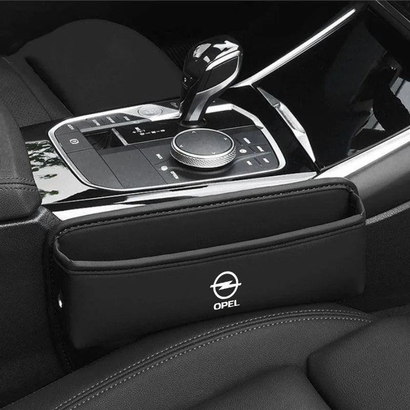 Multifunction Car Seat Gap Organizer Seat Crevice Slot Storage Box for Opel OPC LINE Astra Insignia Corsa Mokka Vectra Zafira