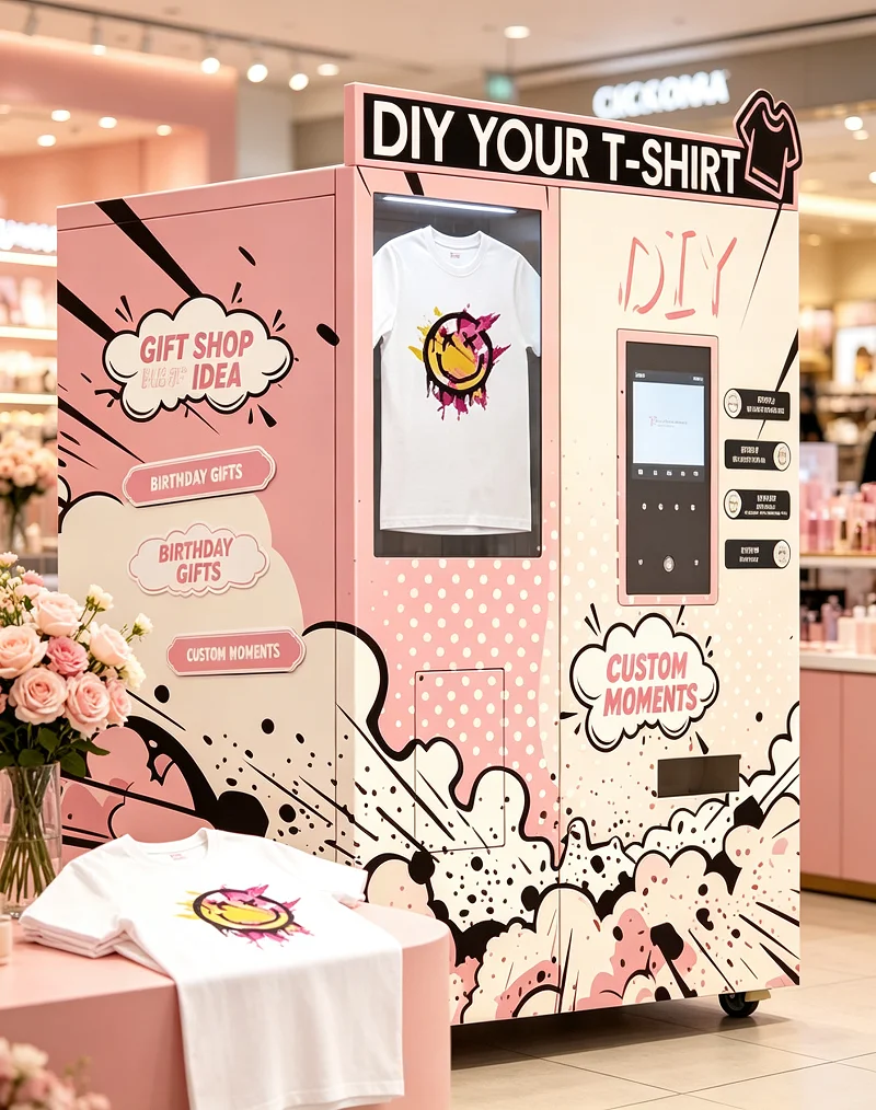 UV Flatbed Printer T-Shirt Printing Machine Automatic DIY Custom Apparel Printing Equipment for Home Studio