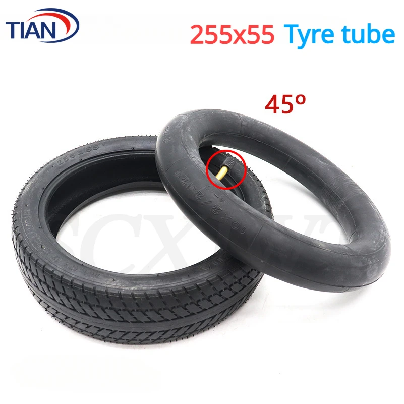 255x55 Outer Tyre Inner Tube Fits Children Tricycle,Baby Trolley,Folding Baby Cart,Electric Scooter,Bicycle 255*55 Wheel Tire