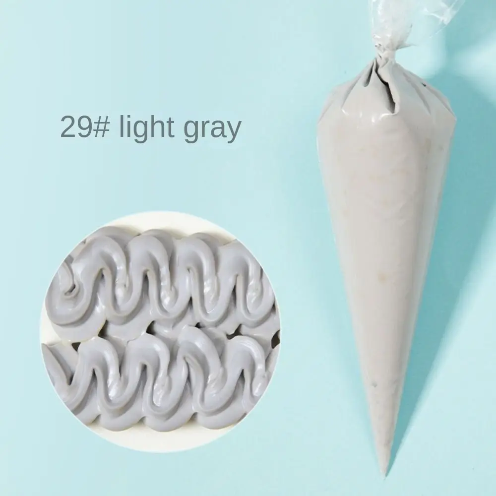 Pegamento de crema de imitación, pegamento de arcilla batida falso hecho a mano, pegamento de arcilla suave, decoración de crema, 31 colores, goma de crema