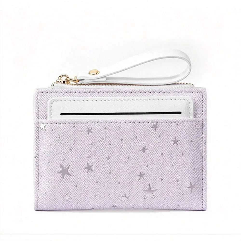 Artificial Leather Card Holder Coin Purse Portable Pocket Wallet for Women Multicard Slot Creative Credit Card Holder
