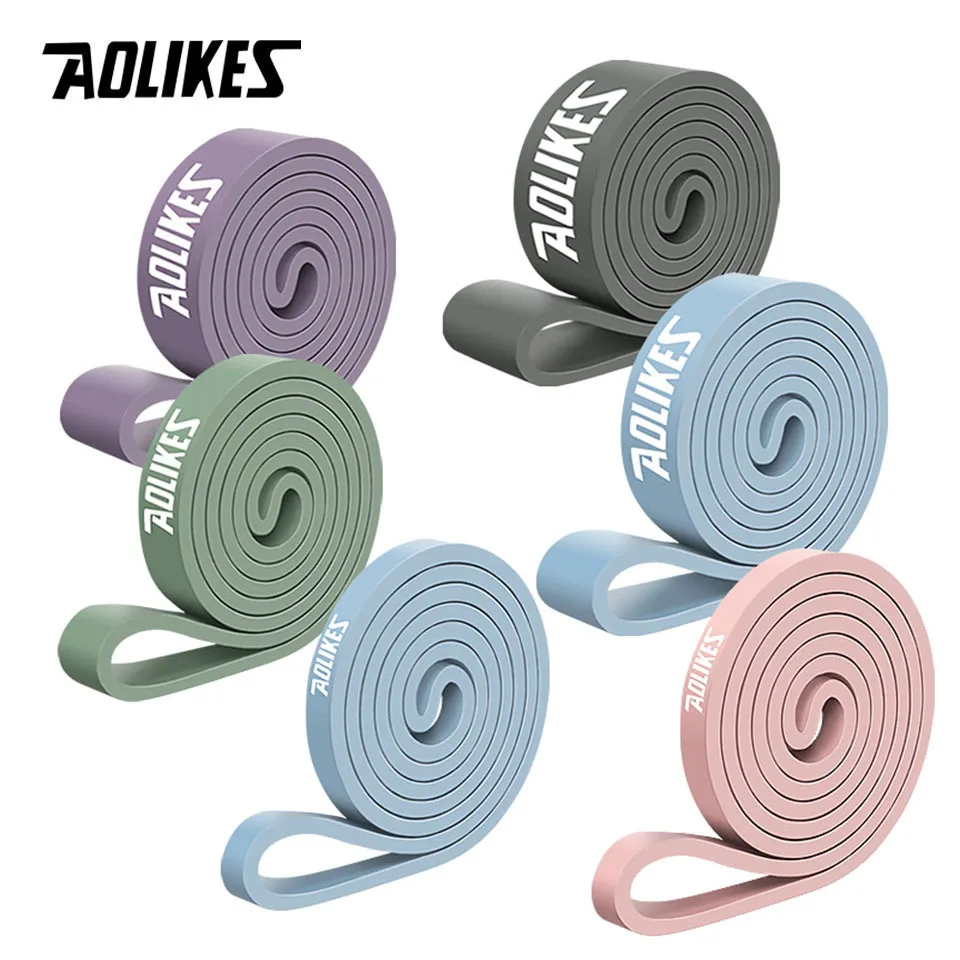 AOLIKES 1PCS Resistance Bands for Working Out, Exercise Bands, Workout Bands, Pull Up Assistance Bands, Long Heavy Stretch Bands