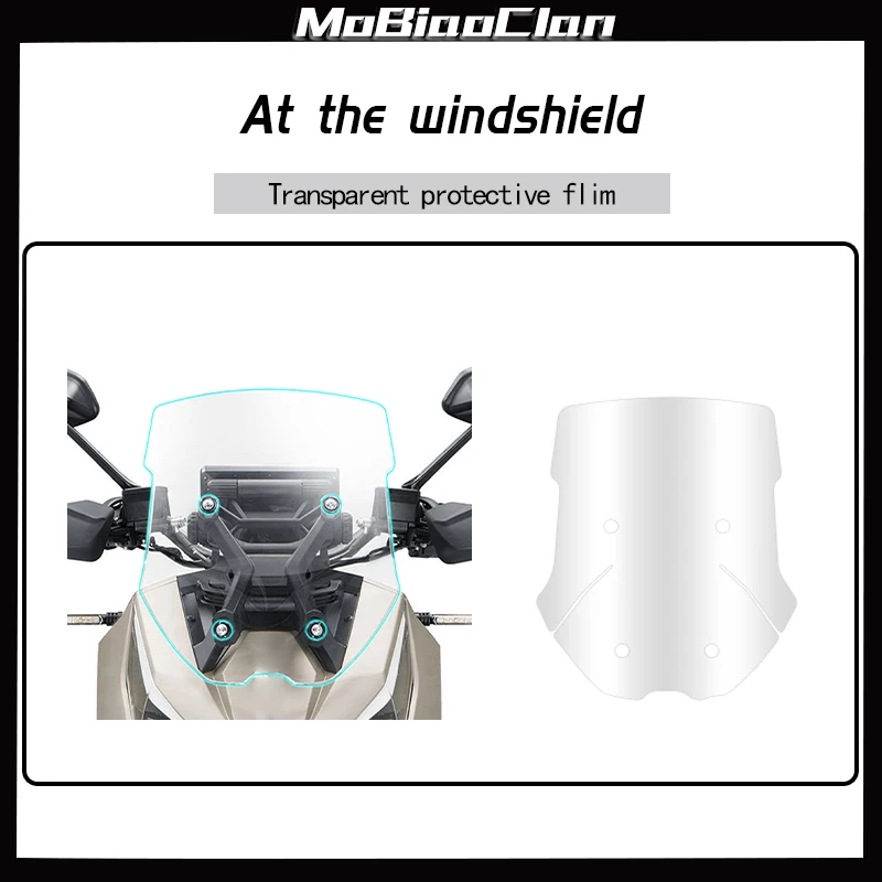 For ZONTES 368G 2026 Invisible Car Cover Film Anti Scratch Protection Stickers On Both Sides Of The Car Body Modified Motorcycle