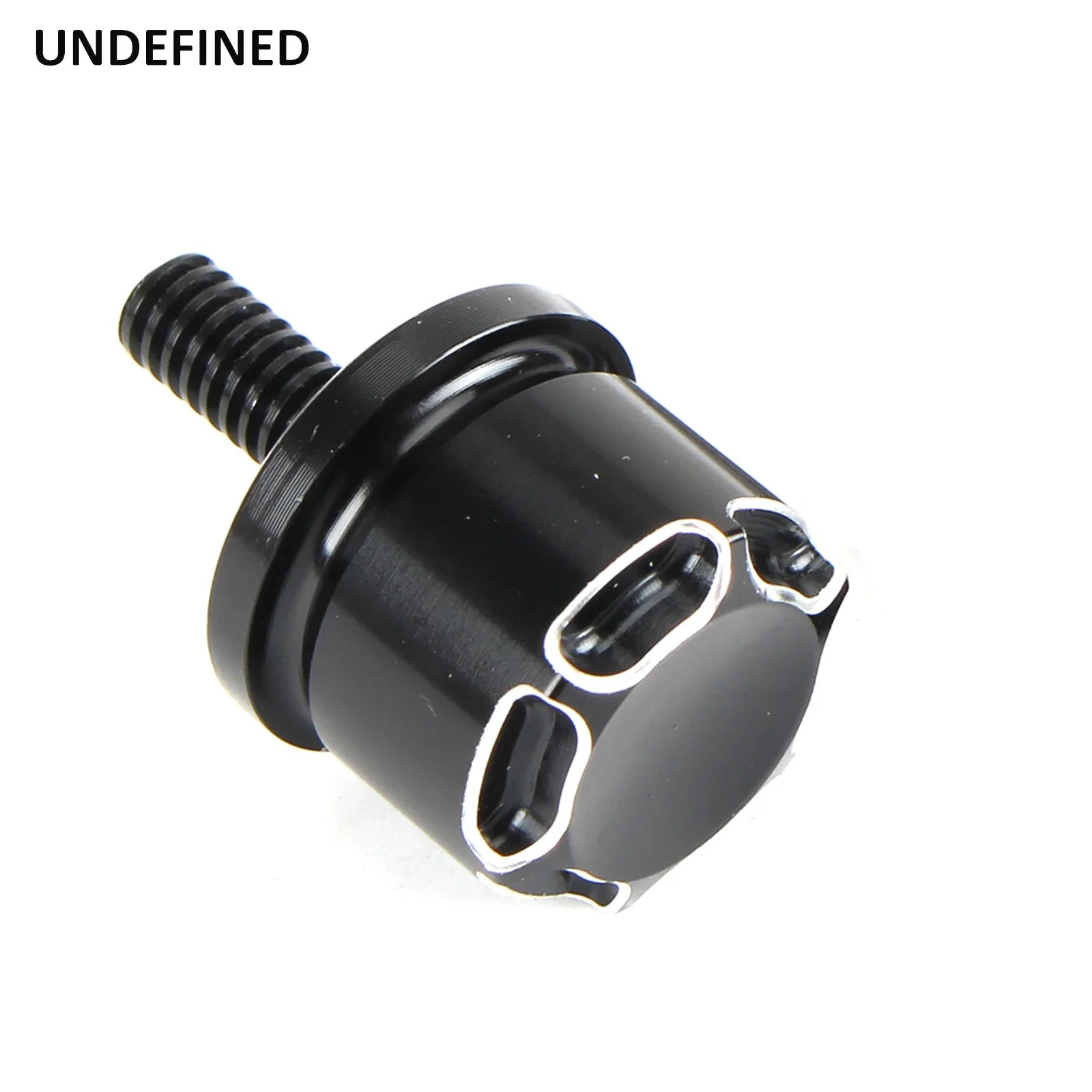 Assento da motocicleta Parafuso, Tab Parafuso, Black Chrome para Harley Road King Street Glide Ultra Sportster XL883 Dyna FXDB Softail Fatboy