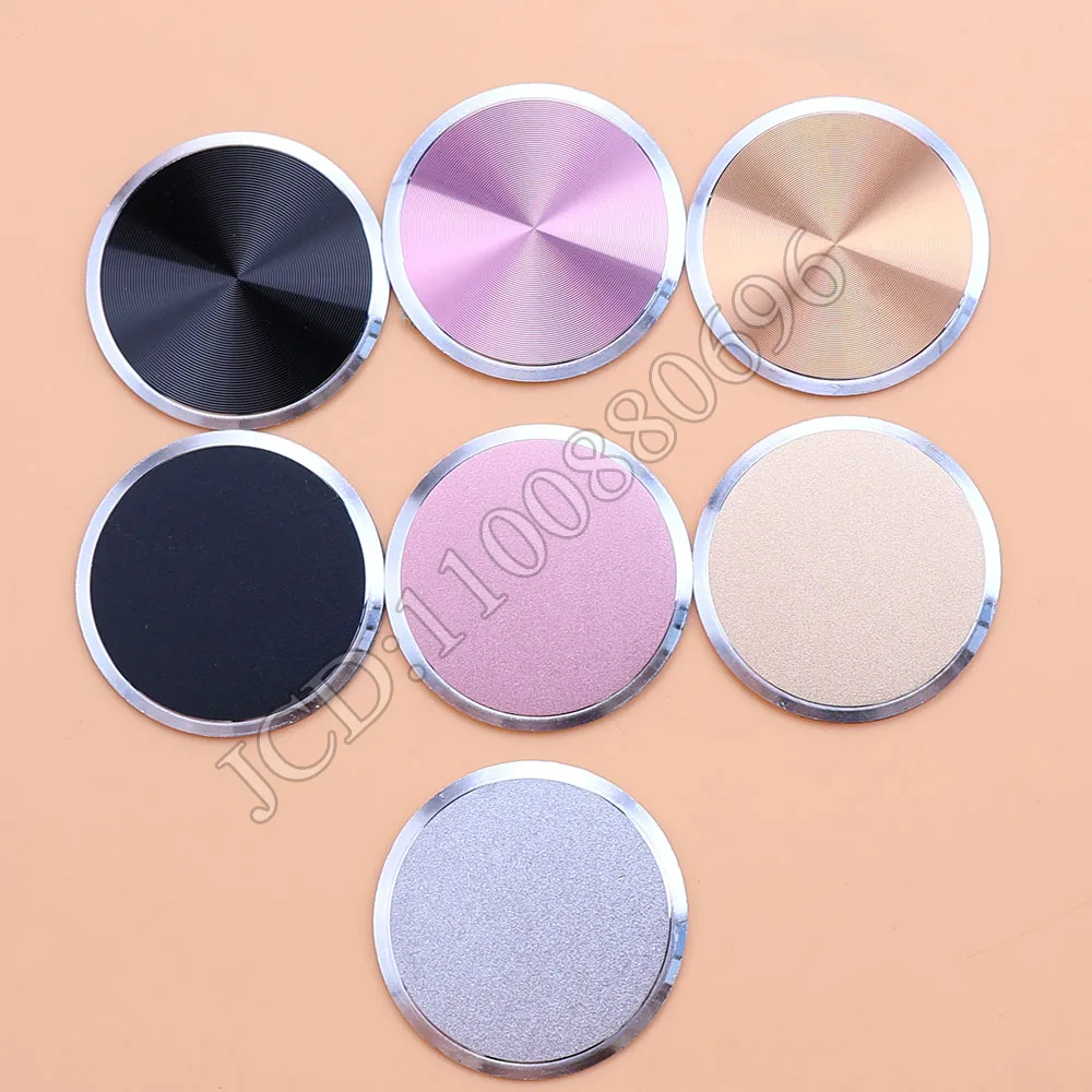 자기 자동차 전화 홀더에 대 한 얇은 금속 접시 디스크 자석 태블릿 책상 전화 자동차 스탠드 마운트 라운드에 대 한 철 시트 스티커 디스크