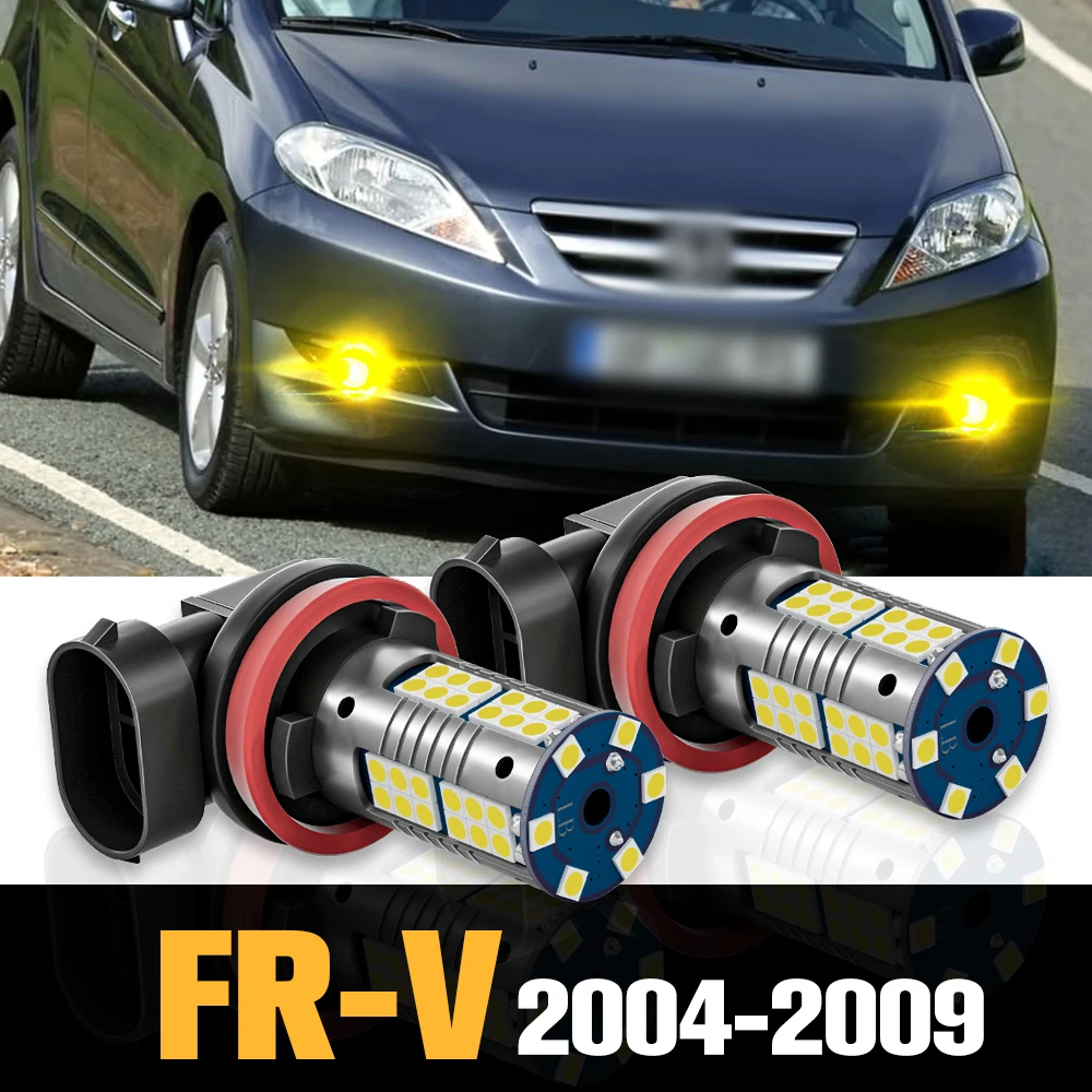 

2pcs Canbus LED Fog Light Lamp Accessories For Honda FR-V FR V FRV 2004 2005 2006 2007 2008 2009