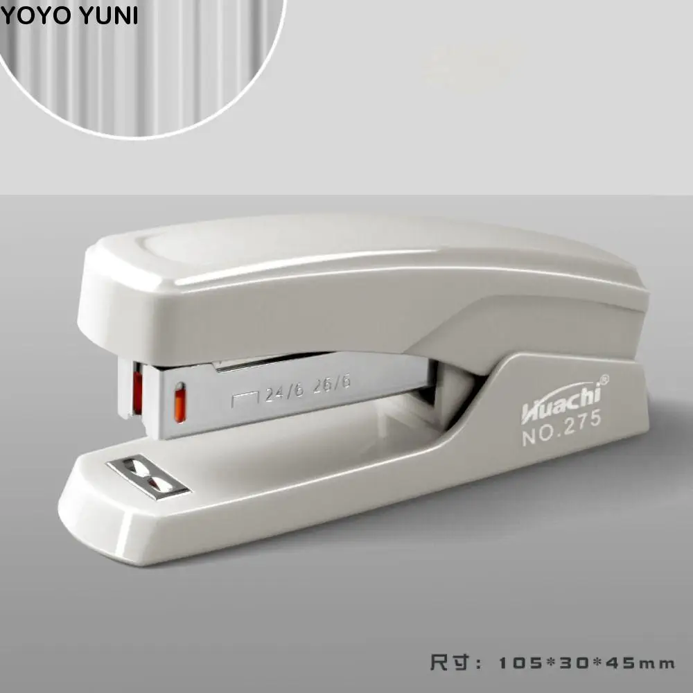 

Stapling Tools Labor-Saving Stapler Hand Tools Portable Paper Stapling Machine Metal Grey/Black Staplers for Desk Stationery