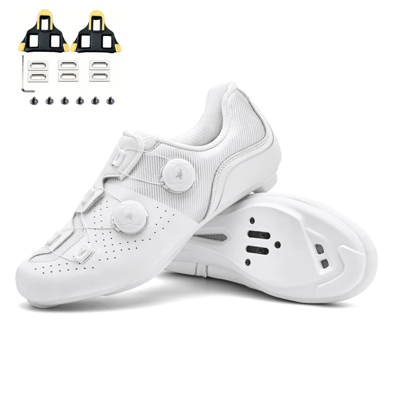 

New Arrival Professional Cycling Shoes Racing Road Bike SPD Cleat Shoes Ultralight Self-Locking MTB Bicycle Sneakers Unisex