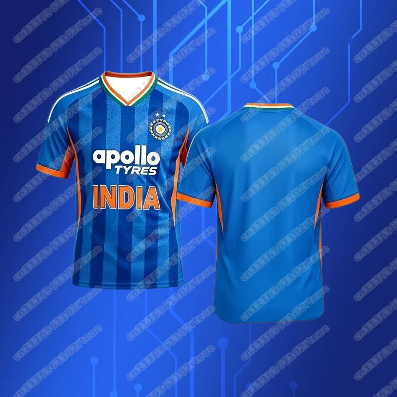 Cricket Crazy Pursuit Purchase T-shirt Men's and Women's Breathable Quick Drying Cricket Sportswear Fan Style Family Match