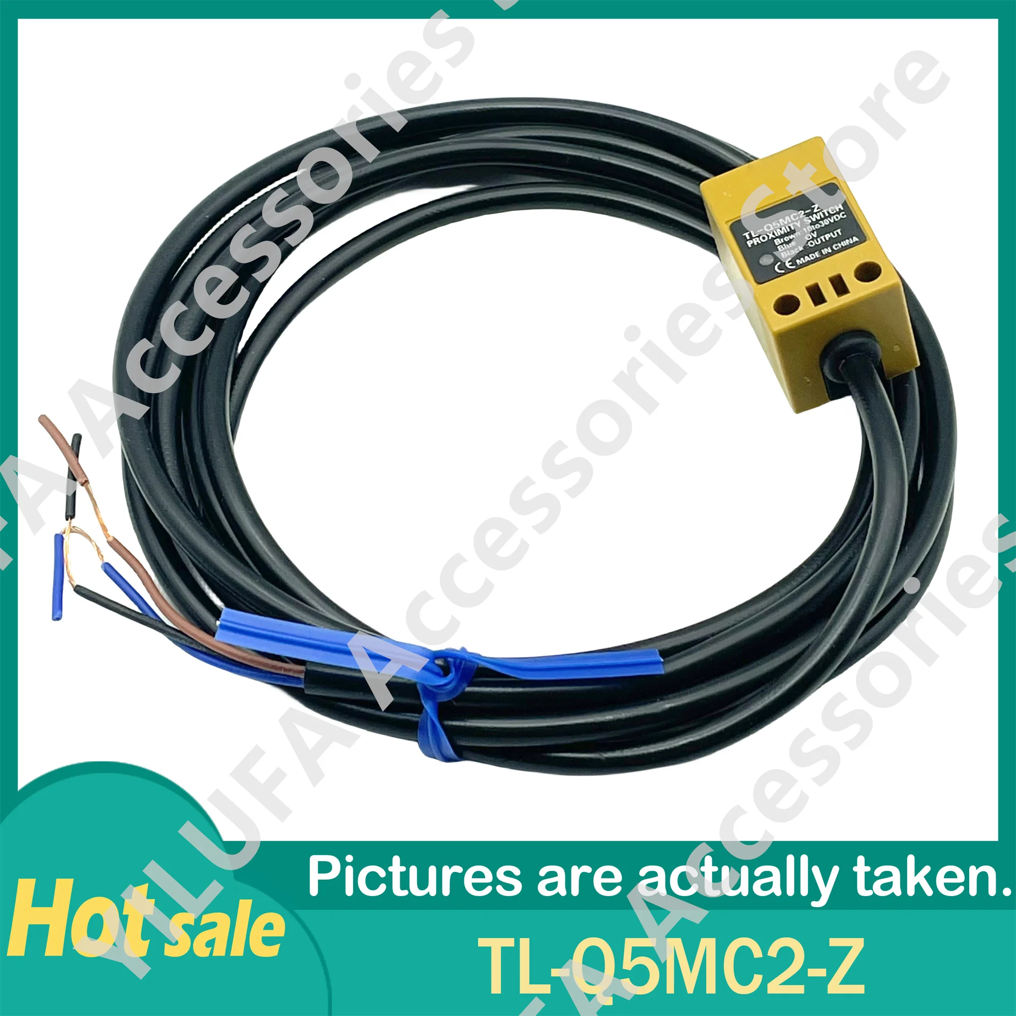 2PCS TL-Q5MC1-Z TL-Q5MC2-Z TL-Q5MB1-Z NPN/PNP NO/ NC Proximity Switch Inductive Sensor 3 Wire DC10-30V