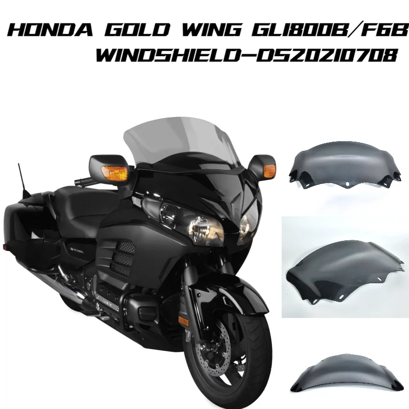 

For Honda Gold wing GL1800B F6B Motorcycle Spoiler accessories Panical Windshield Spoiler PC New Technology Thickening 2013-2017