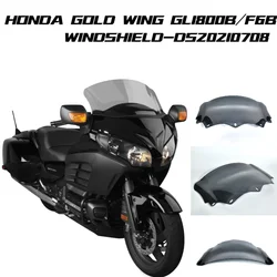 Alerón de parabrisas dorado para motocicleta, accesorios para Honda Gold wing GL1800B F6B, PC, nueva tecnología, engrosamiento 2013-2017