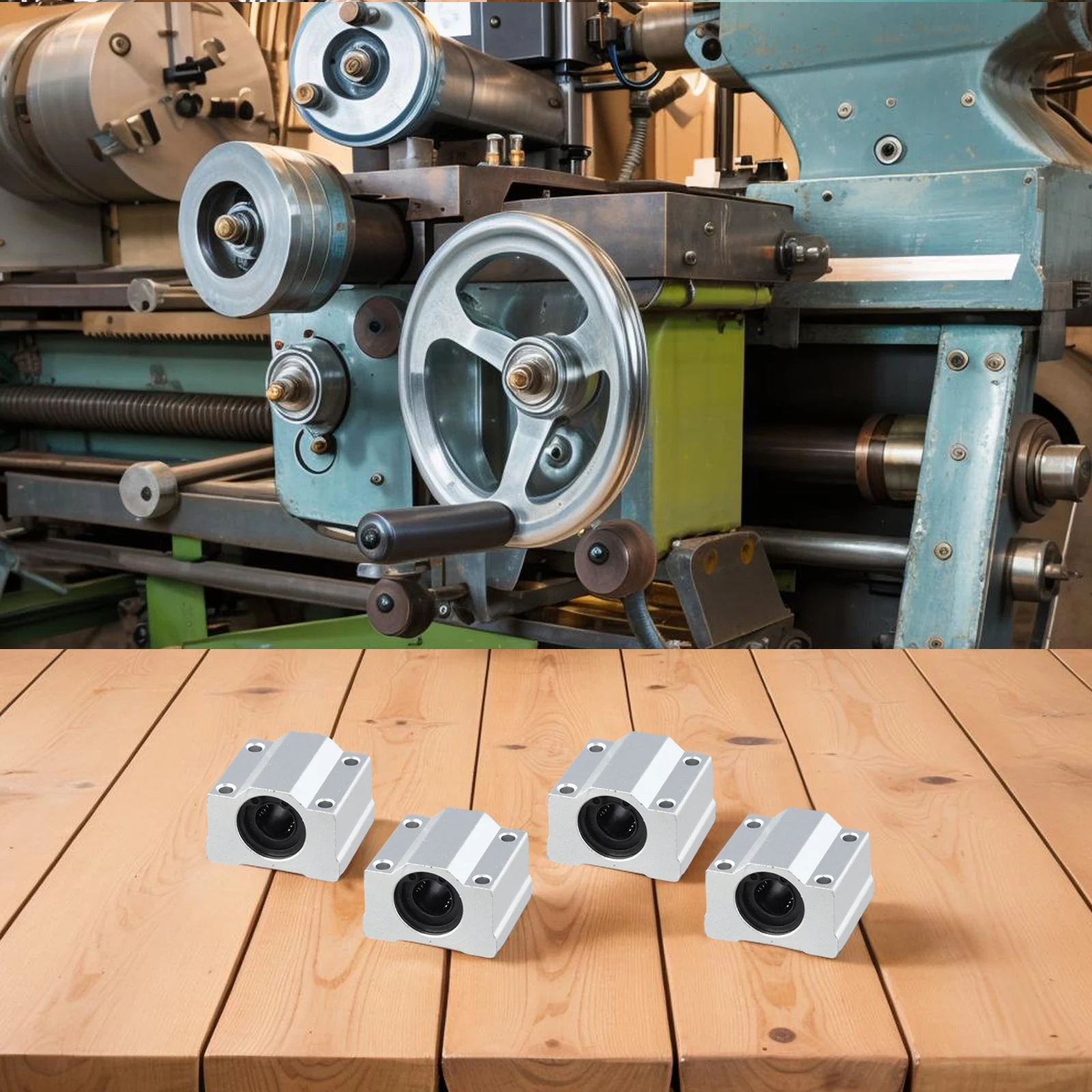 For CNC Machines CNC Motion Parts Easy Installation Bearing Components CNC Compatibility Compact Size Easy Installation