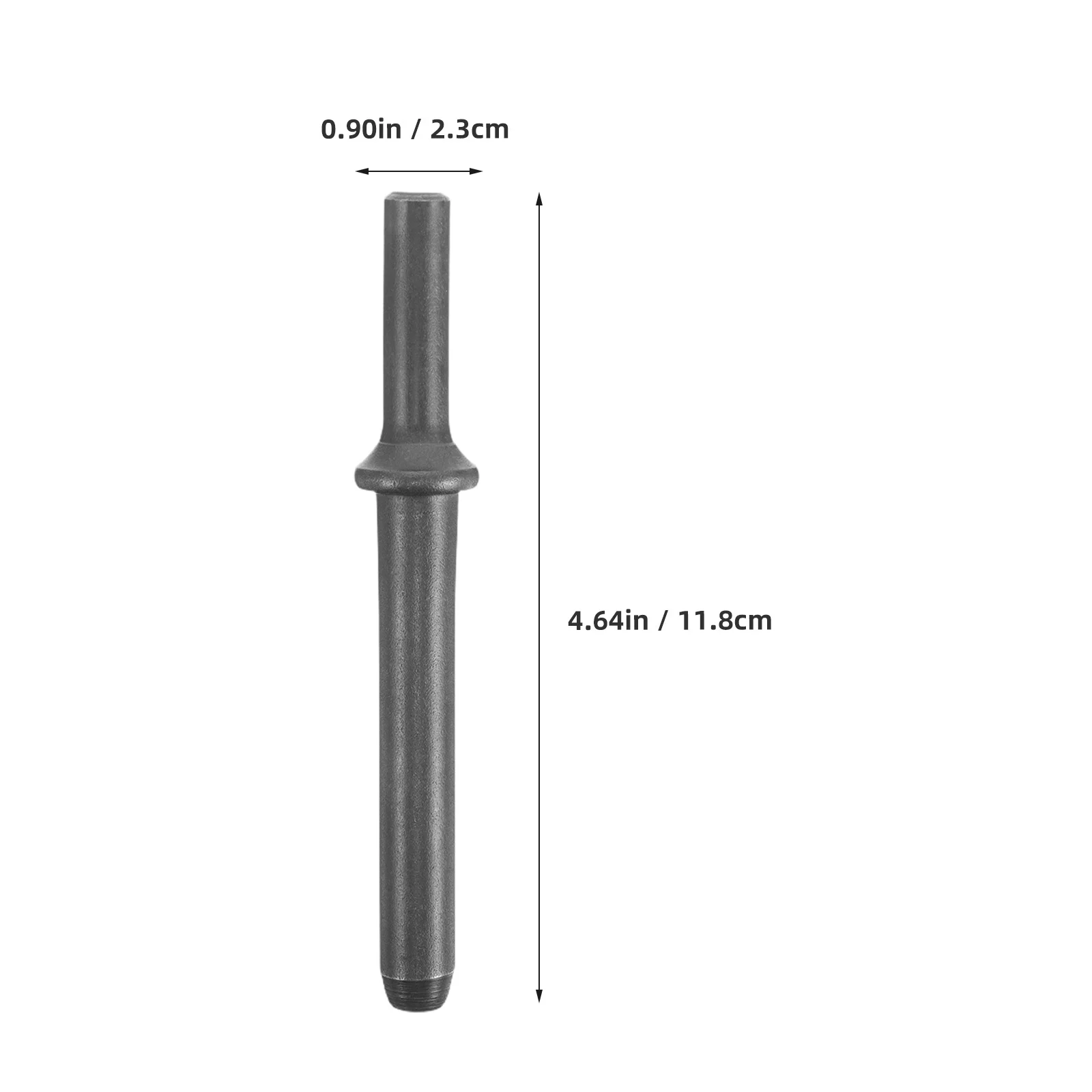 Cabezal de remache neumático, Material de aleación de alta eficiencia, agarre cómodo ergonómico para remachar martillo de aire, Kit de herramientas para remachar